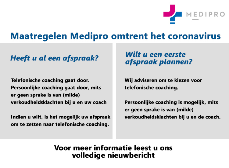 corona en stoppen met roken medipro