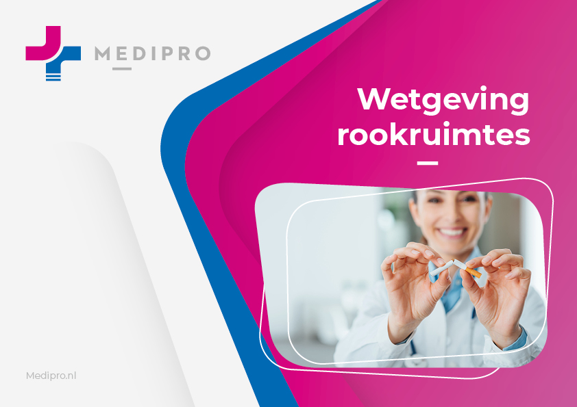 Voorkant whitepaper wetgeving rookruimtes: vrouw breekt sigaret